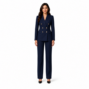 07 corporate womens navy suit