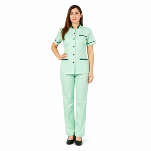 11 housekeeping mint green uniform